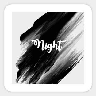 night Sticker